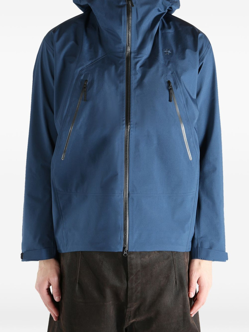 Goldwin hooded zip-fastening jacket outlook