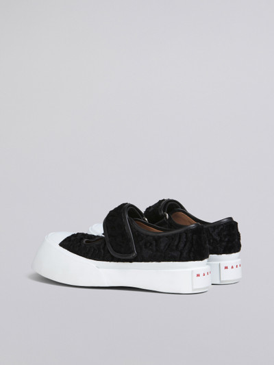 Marni CURLY FABRIC PABLO MARY-JANE SNEAKER outlook