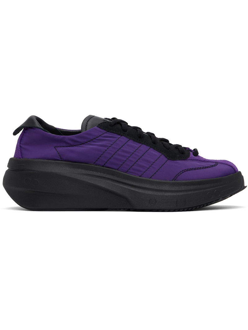 Purple & Black Subaya Sneakers - 1