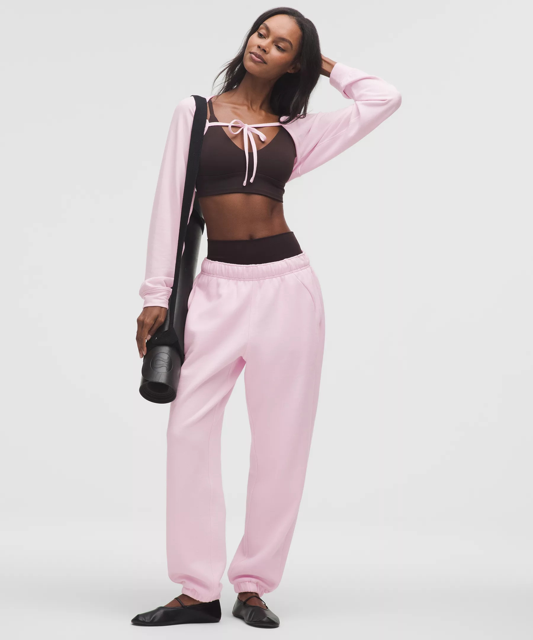 Scuba Mid-Rise Oversized Jogger *Short - 1