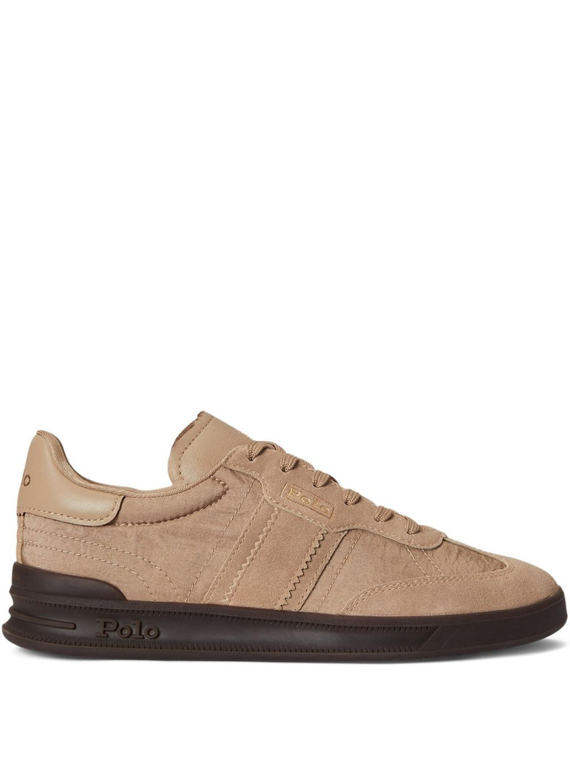 suede trim aera trainers 1