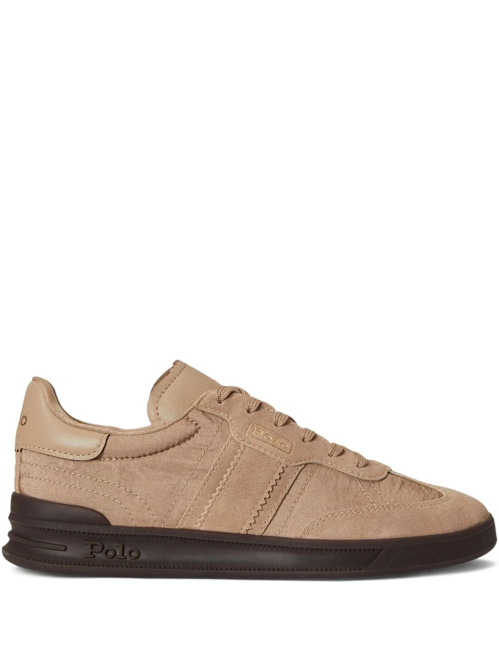 suede trim aera trainers - 1