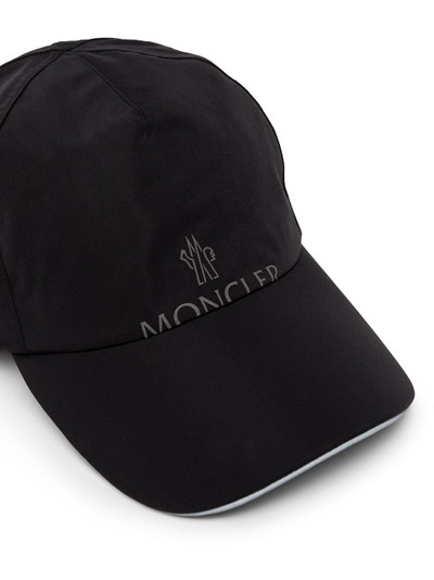 Moncler logo-print baseball cap outlook