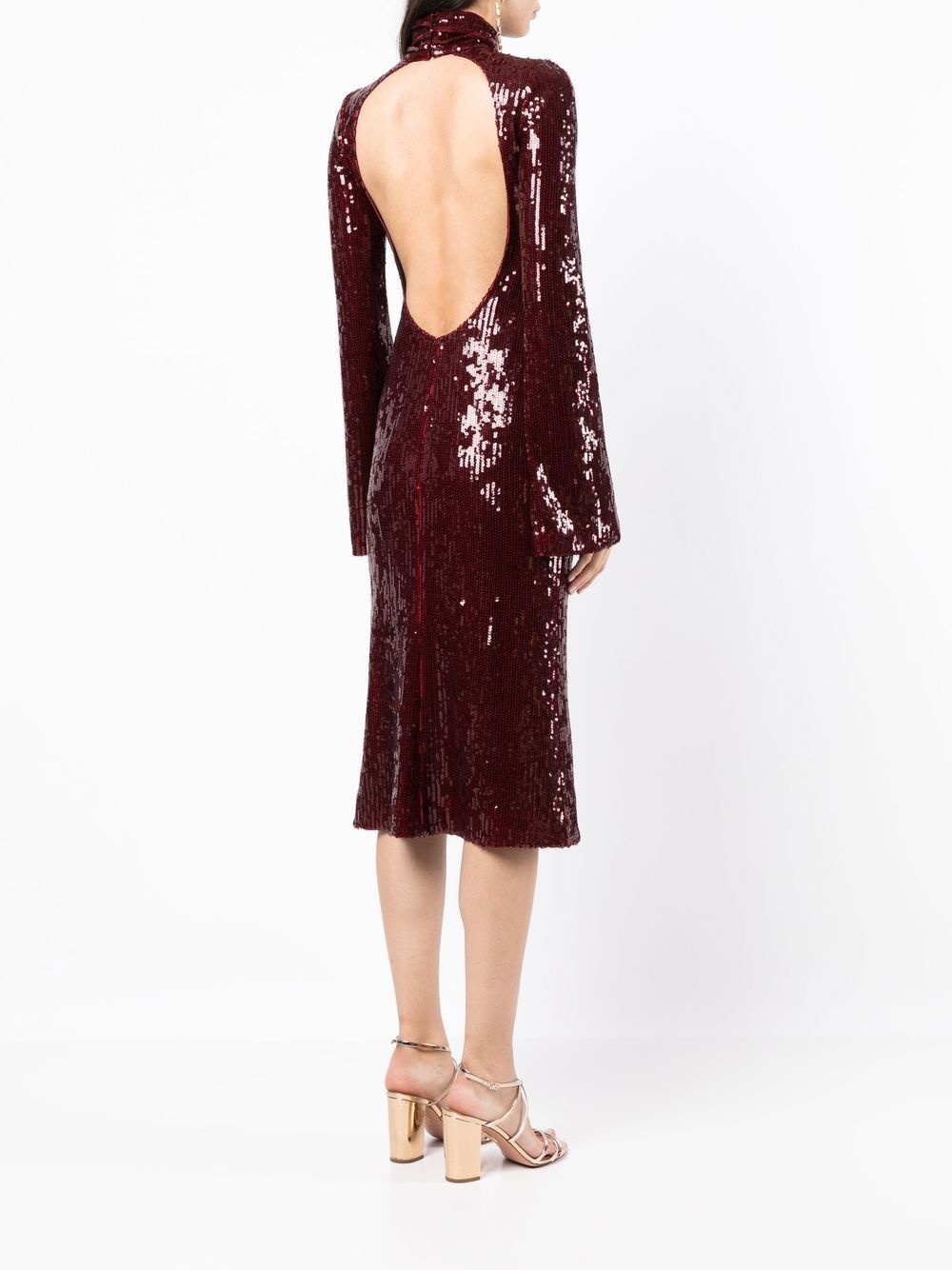 Orb sequin-embellished dress - 4