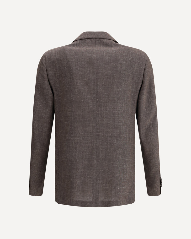 LARDINI Blazer jacket with iconic pin outlook
