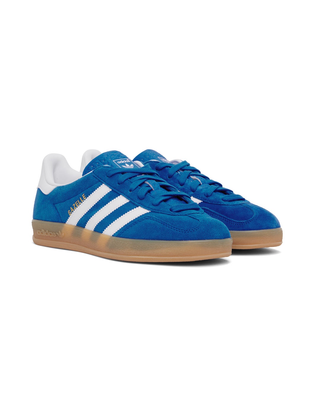 Blue Gazelle Indoor Sneakers - 4