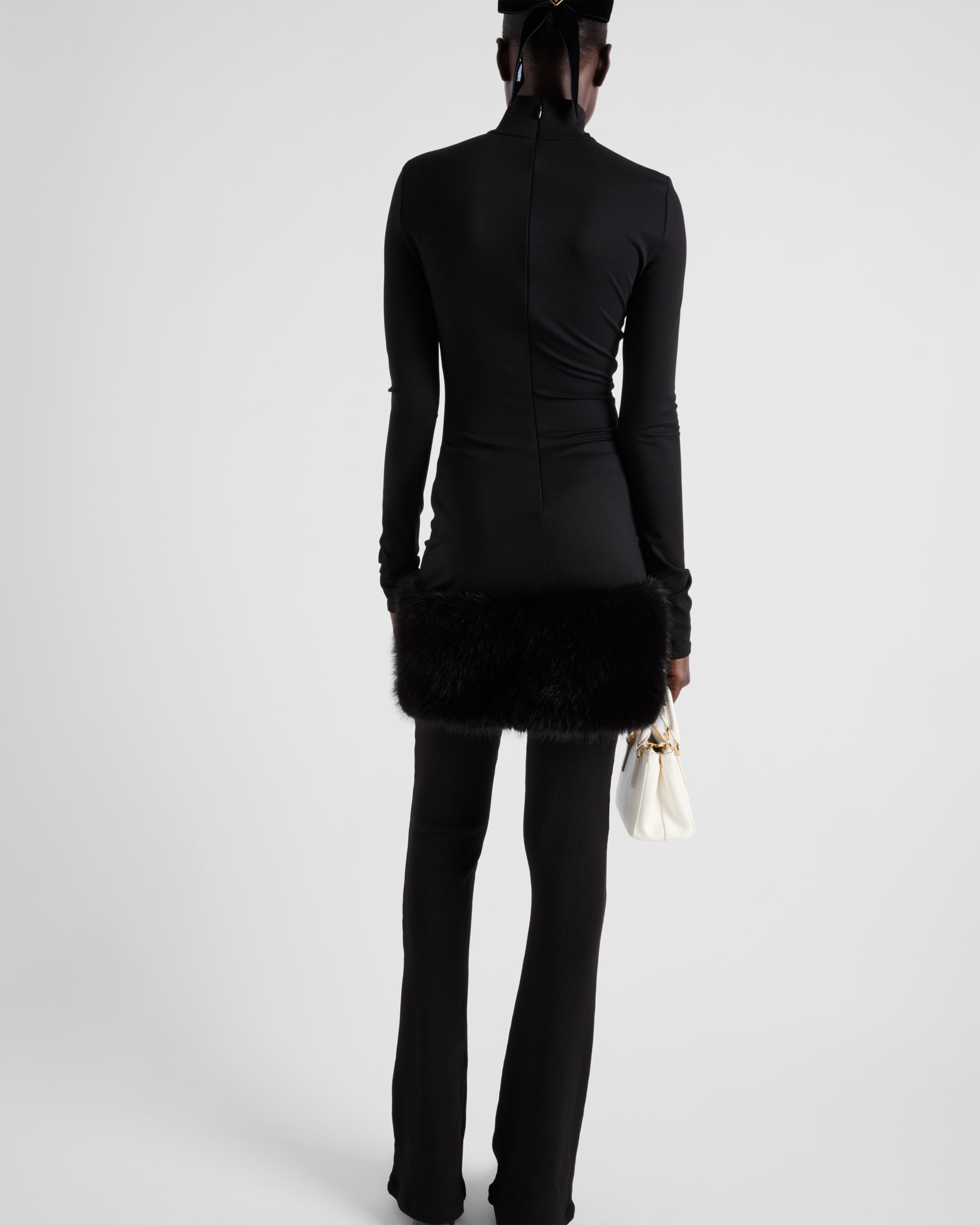 Stretch jersey dress - 4