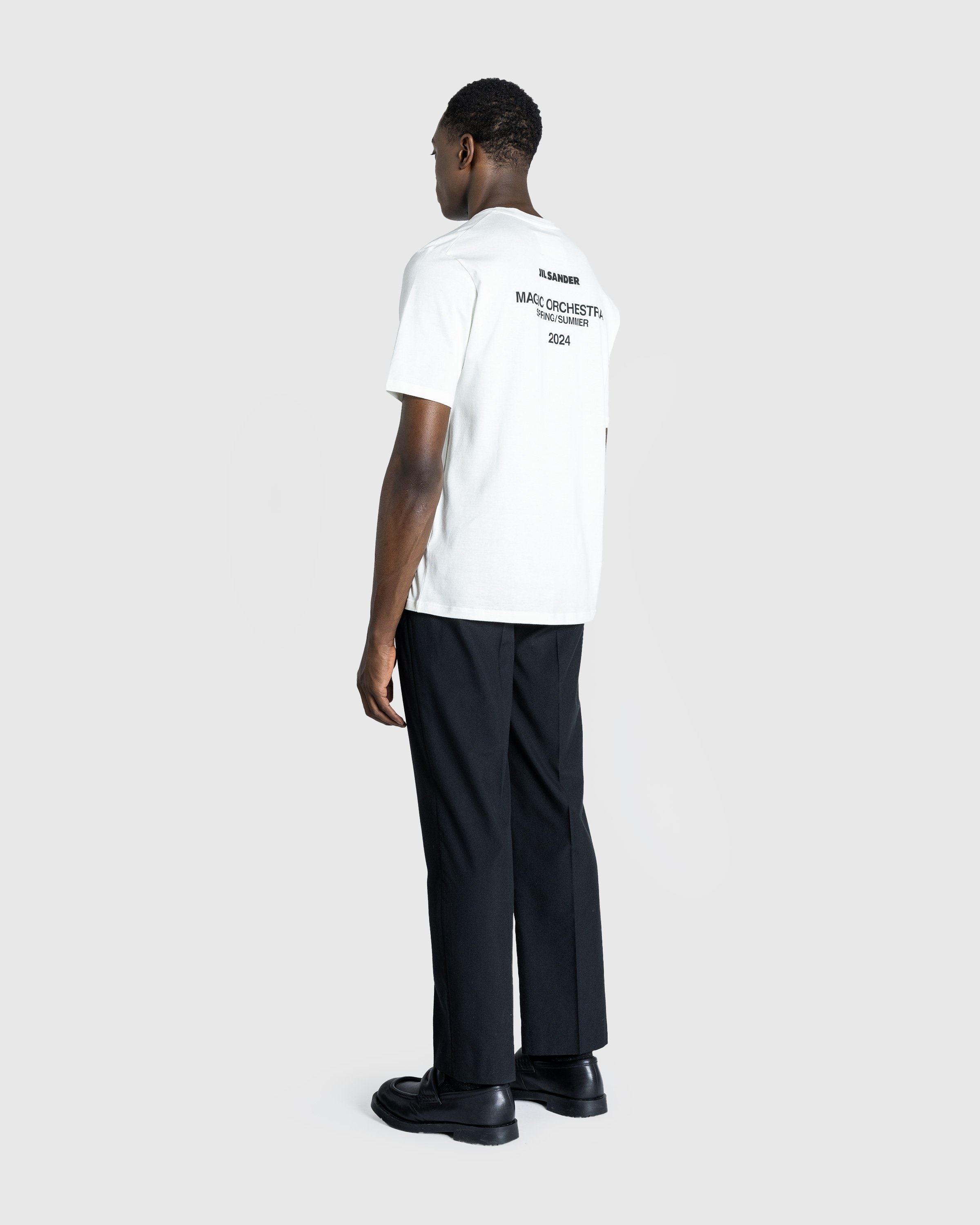 Jil Sander – Magic Orchestra Sheer T-Shirt Marshmallow - 4