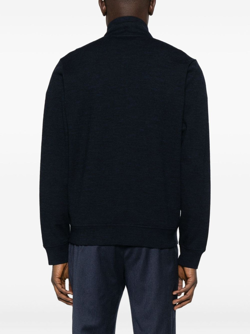 zip-front knitted cardigan 4