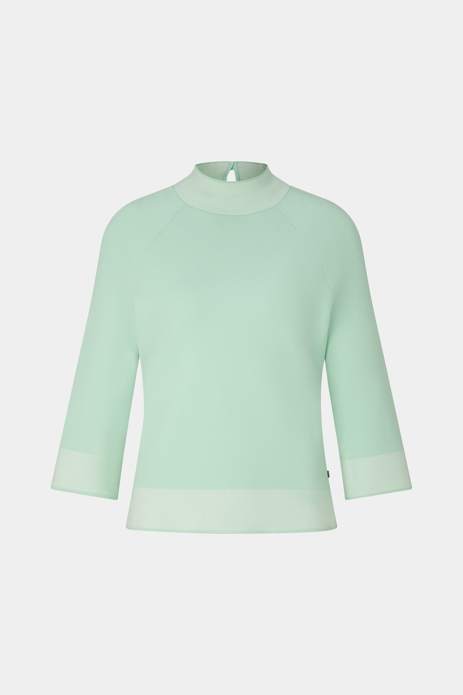 Magda sweater in Mint green/Off-white - 1