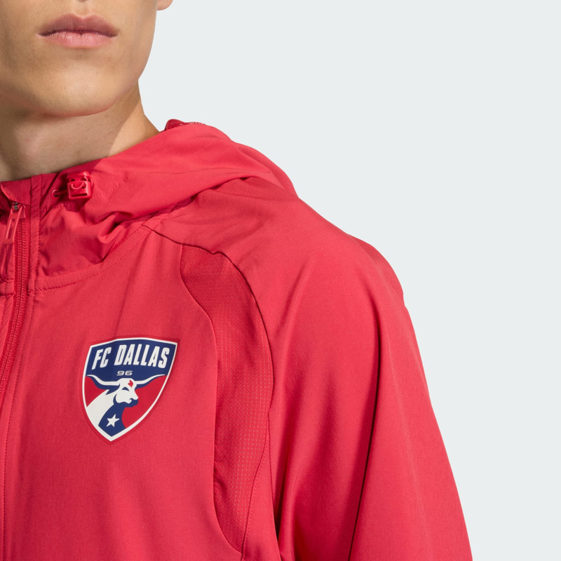 FC Dallas Tiro Tech Full Zip Windbreaker Jacket 5