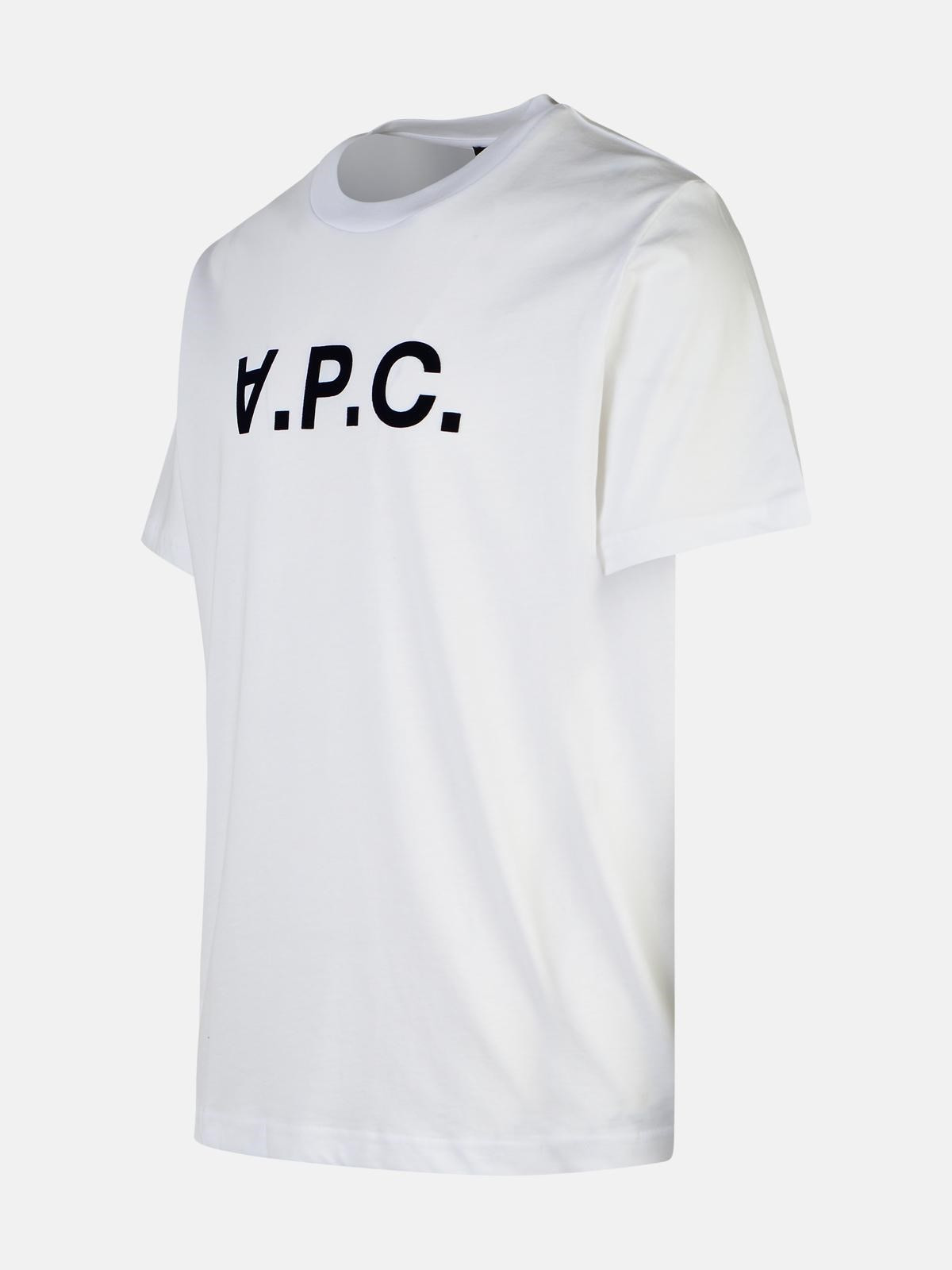WHITE COTTON T-SHIRT - 2