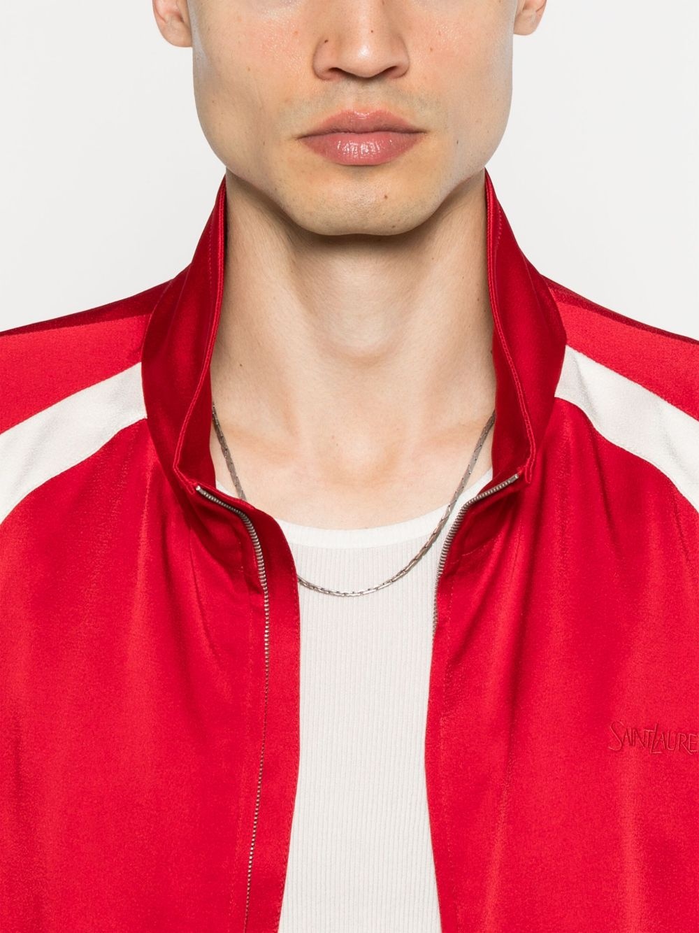 embroidered-logo sweatshirt - 5