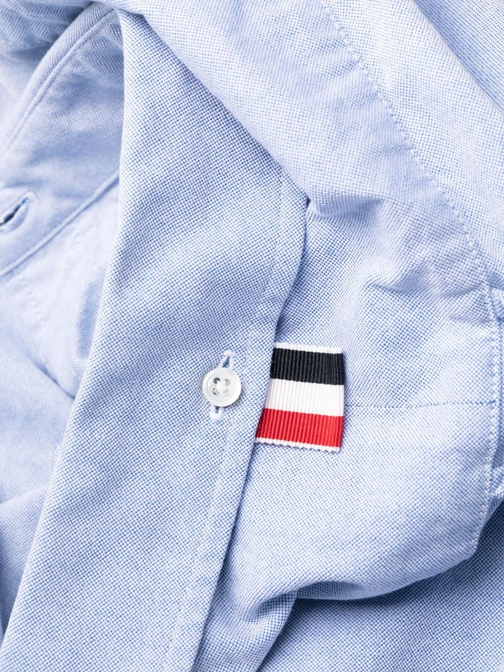 RWB trim shirt dress - 8