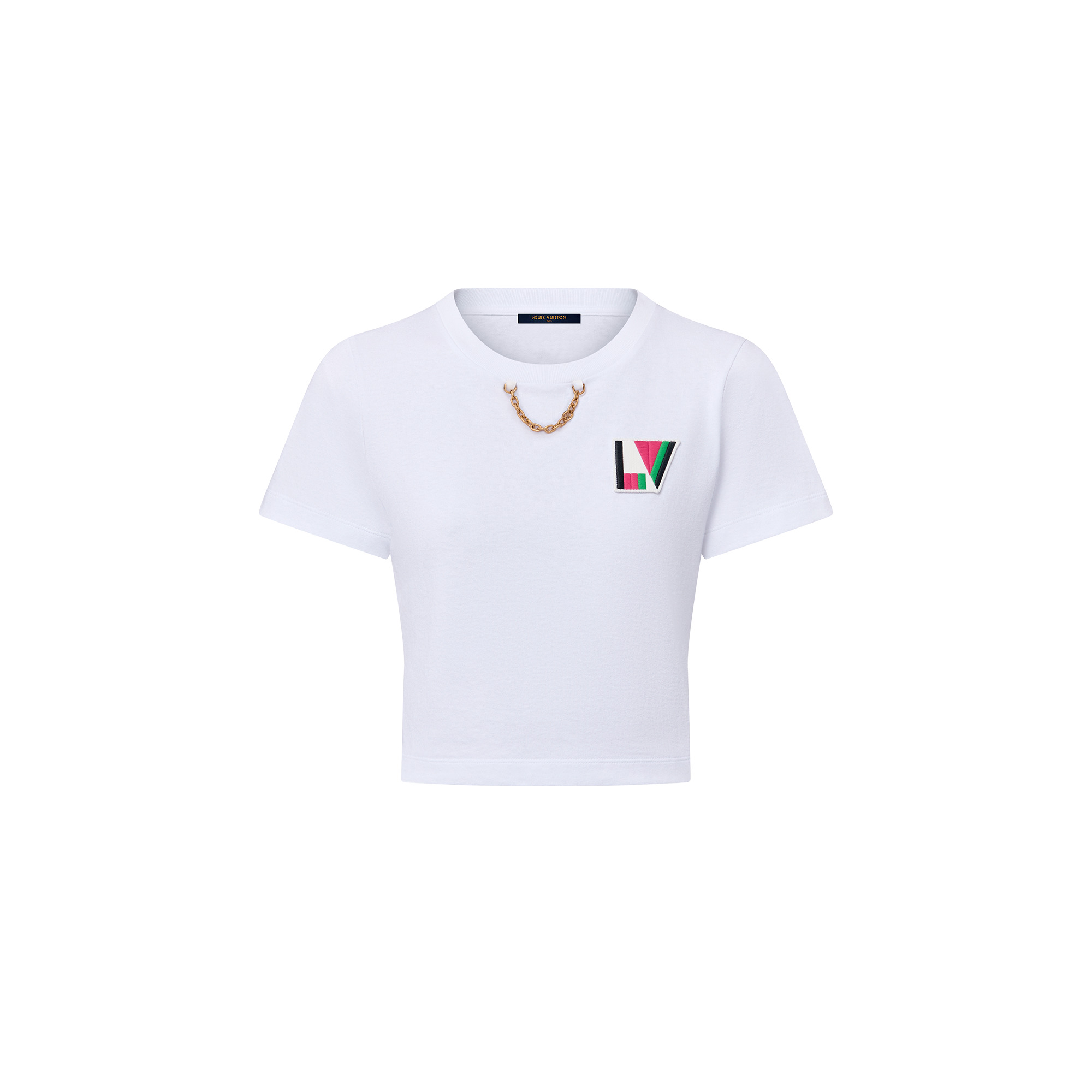 LV Patch Crop Top - 1