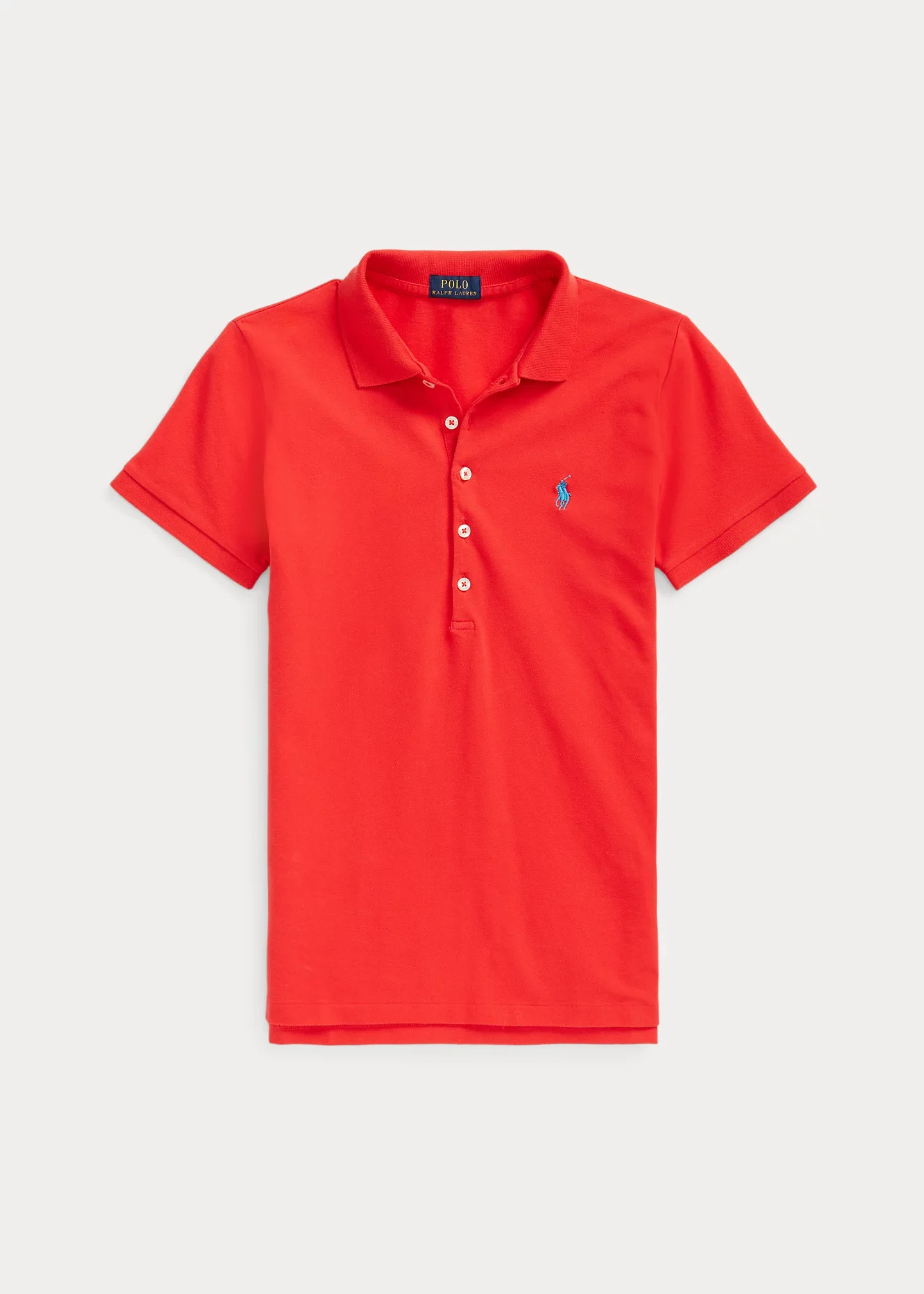 Slim Fit Stretch Polo Shirt - 1