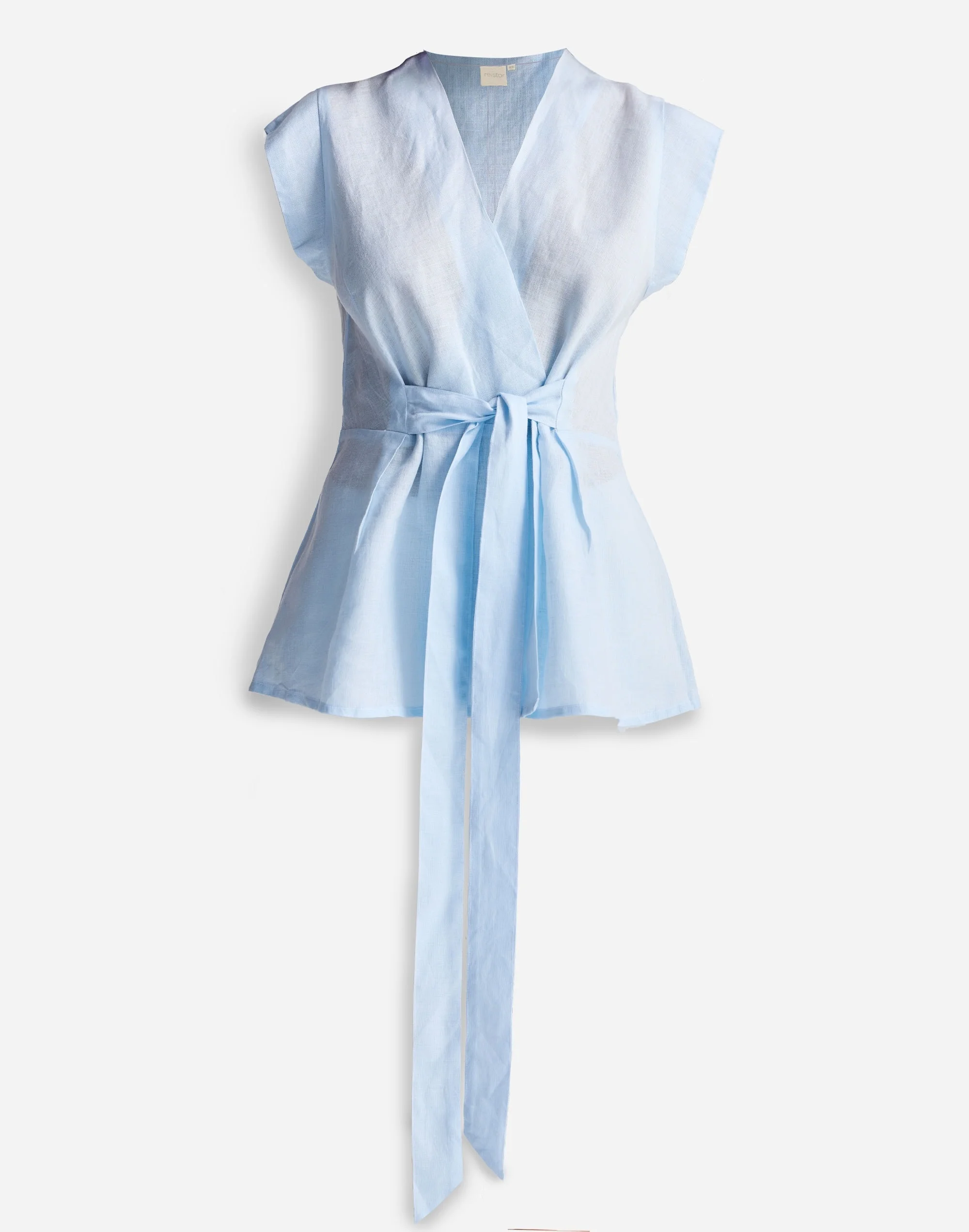 Reistor® Power Moves Hemp Short Sleeve Top in Blue - 1