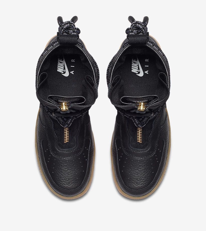 Wmns SF Air Force 1 High 'Black Gum' - 2