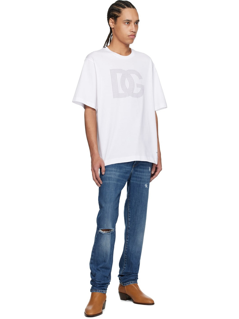 Dolce & Gabbana White DG Logo T-shirt outlook