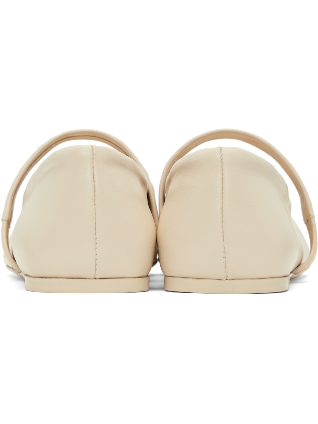 Off-White Little Bow Ballerina Flats - 2