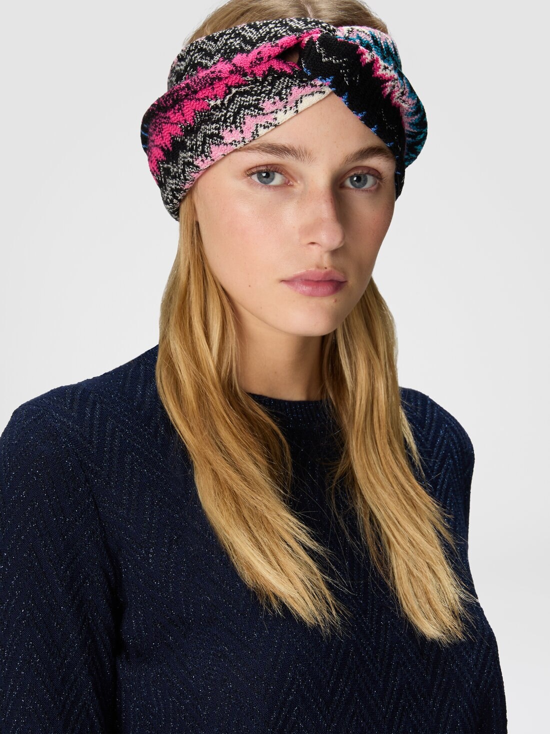 Wool and viscose headband - 3