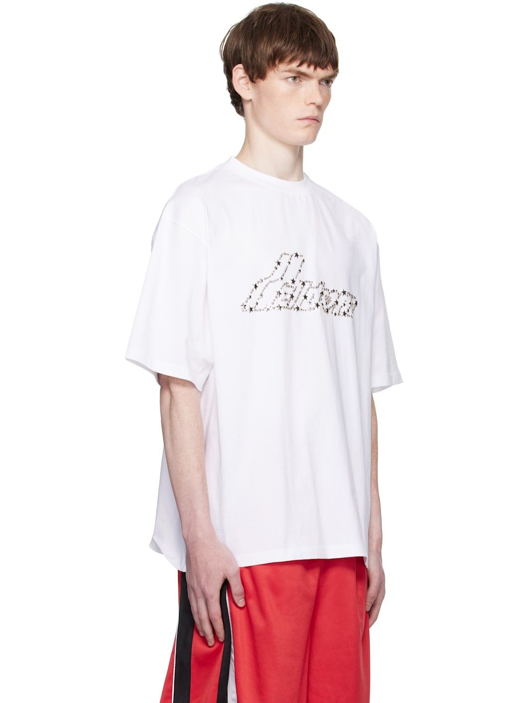 White Pearly 'WE11DONE' Logo T-shirt - 2