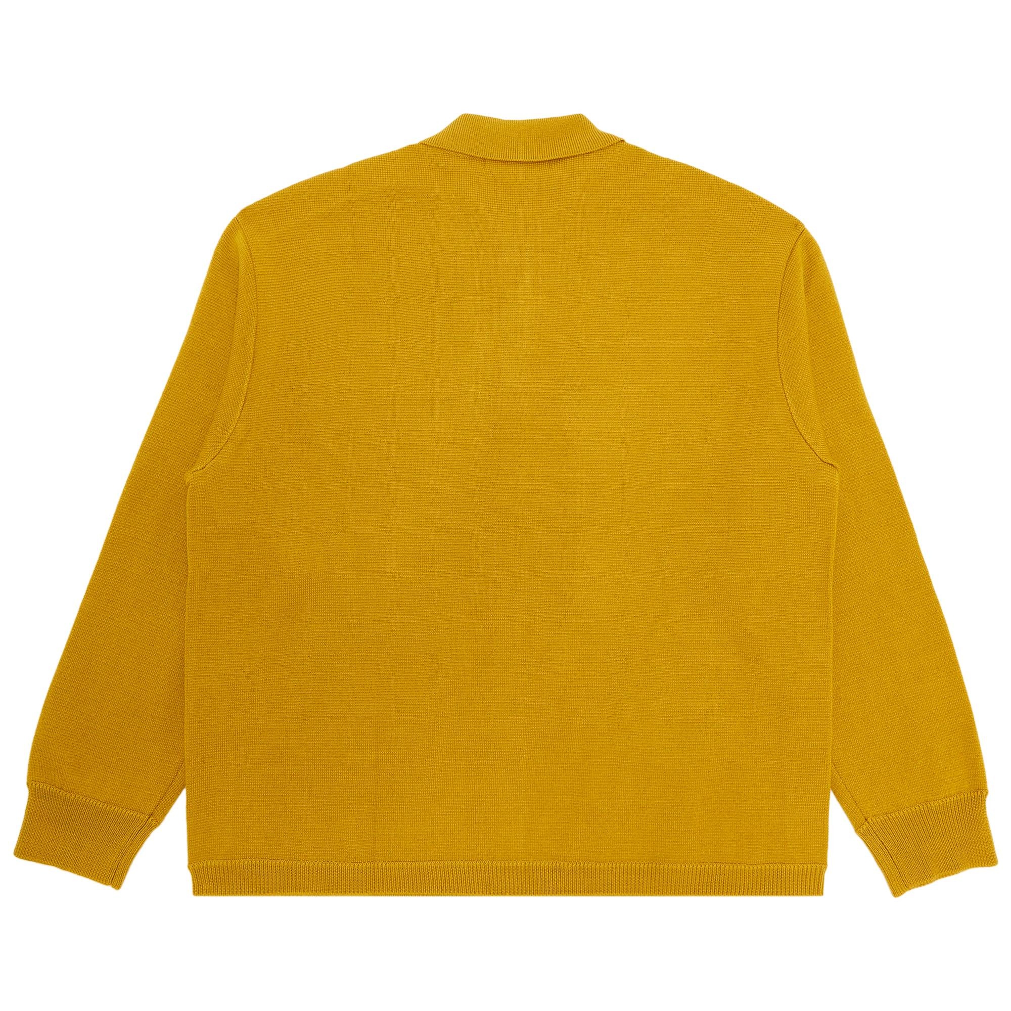 Supreme Silk Map Cardigan 'Mustard' - 2