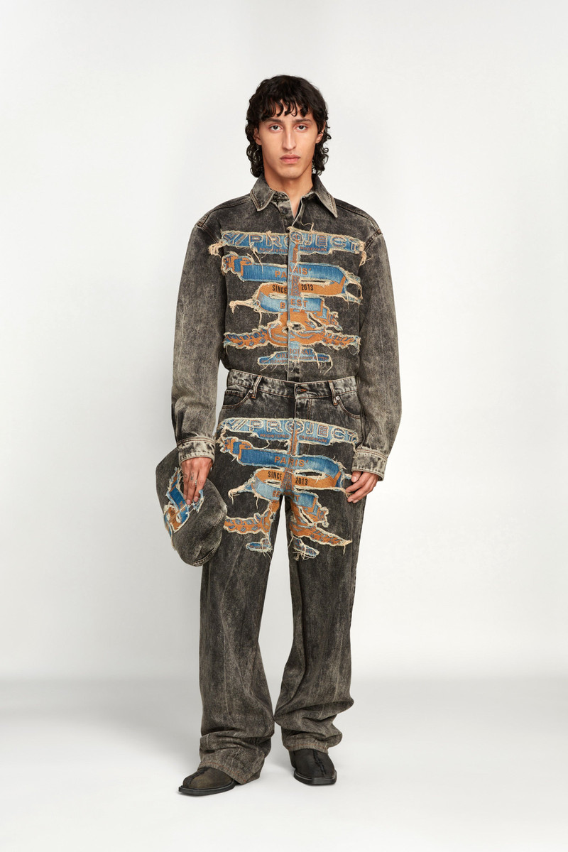 Paris' Best Patch Jeans 3