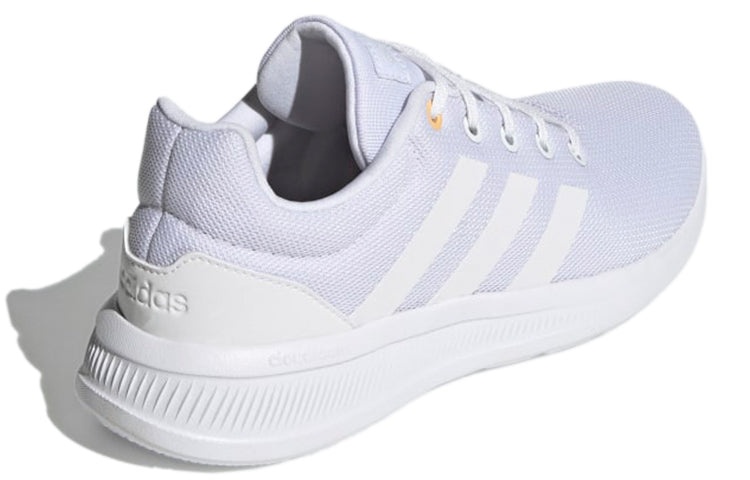 (WMNS) adidas Lite Racer CLN 2.0 'Cloud White Acid Orange' GZ2829 - 4