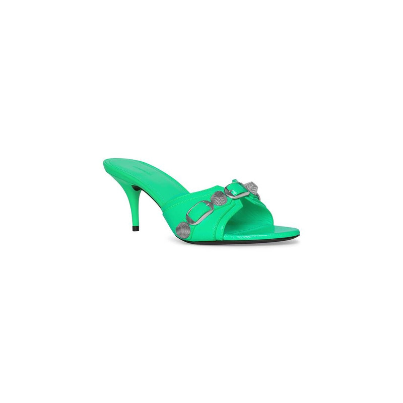 Women's Cagole 70mm Sandal in Green 2