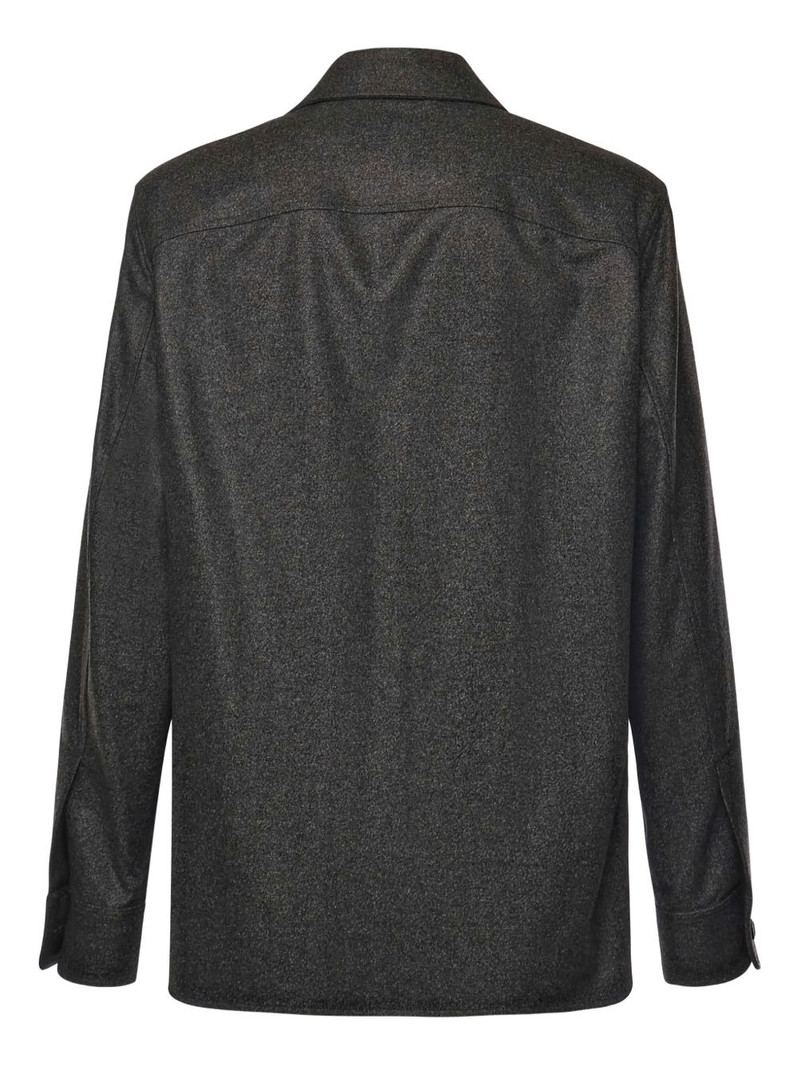 Loro Piana virgin wool shirt jacket outlook