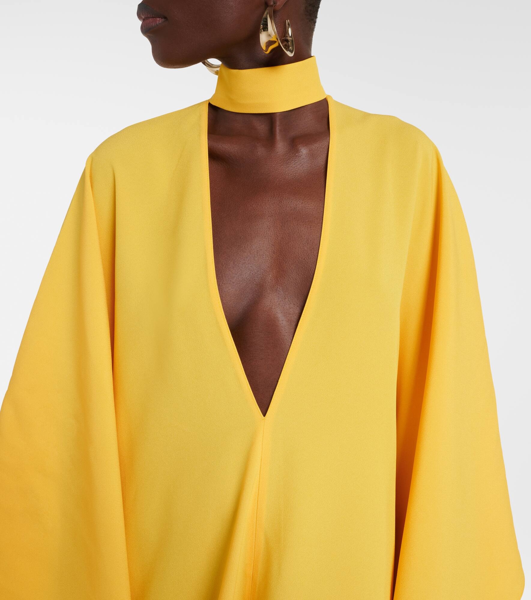 OOO crêpe cady kaftan - 4