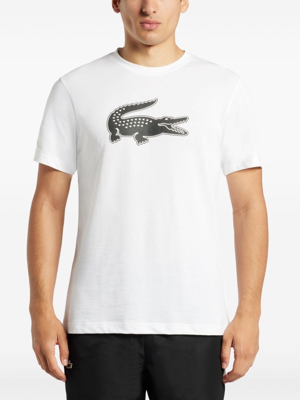 crocodile-print jersey T-shirt - 3