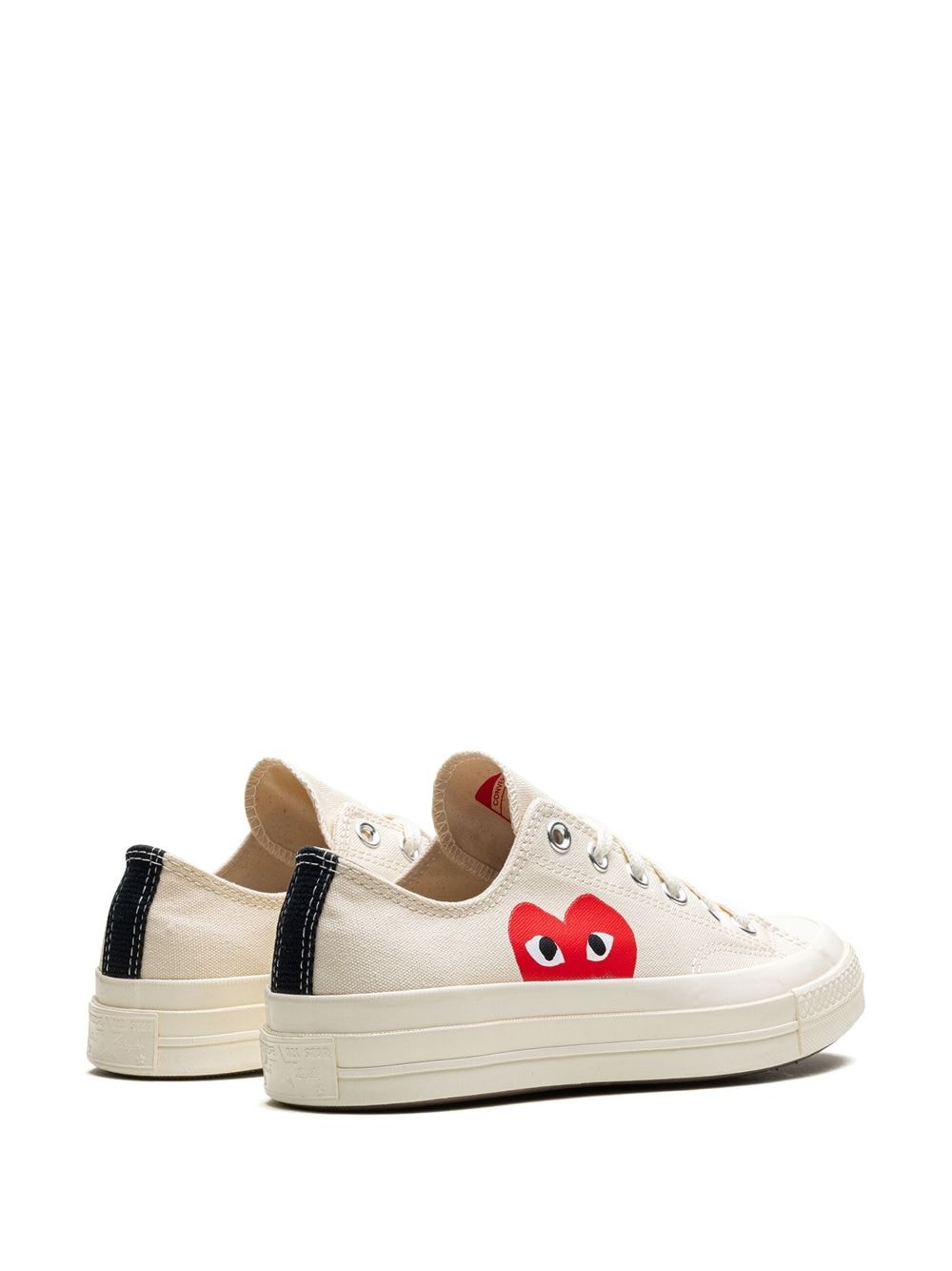 x Comme des GarÃ§ons Play Chuck 70 Low "Milk" sneakers - 3