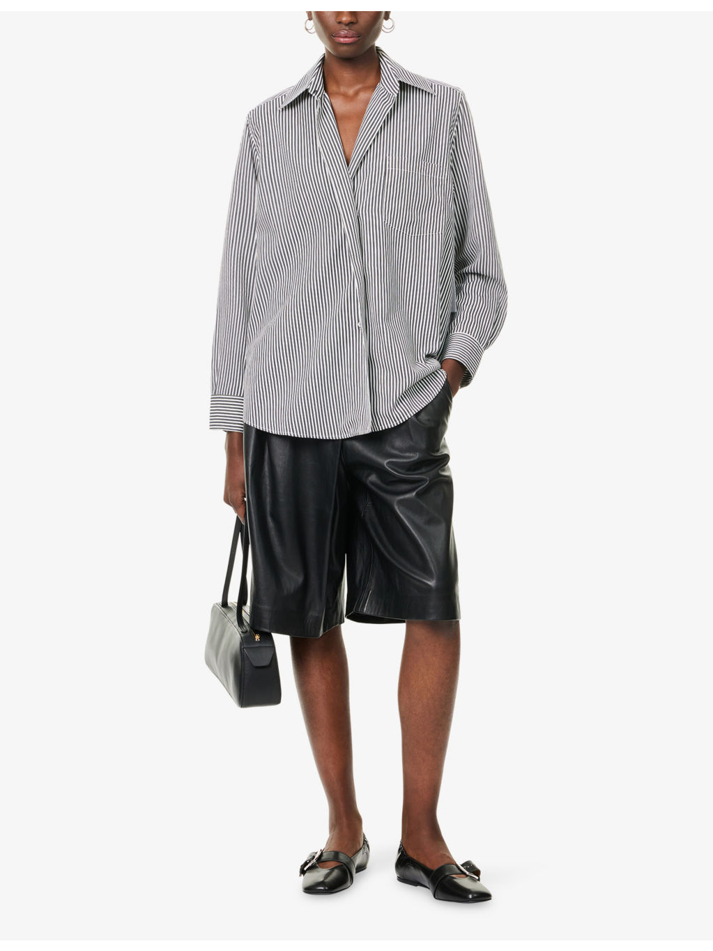 Aris Striped Poplin Shirt - 2
