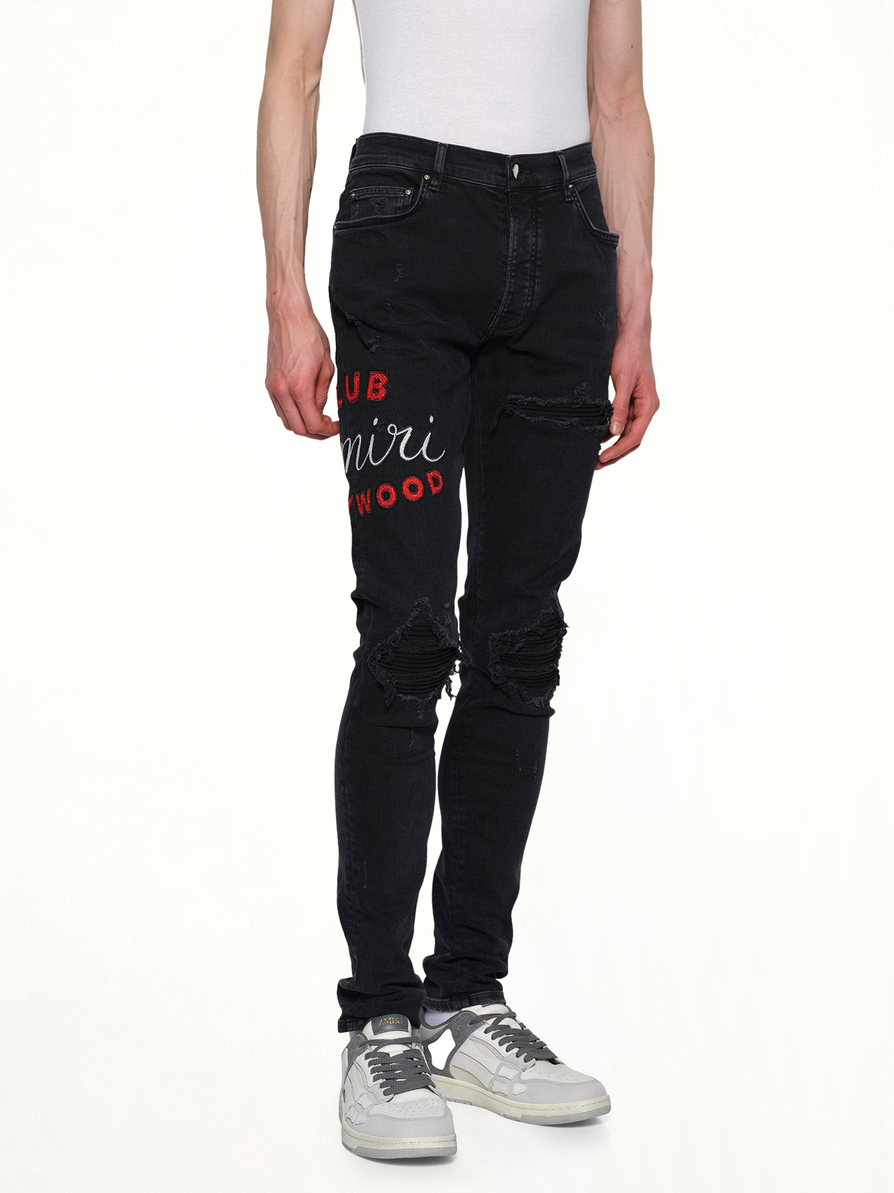 Club Amiri MX1 Jean in Dust Black - 6