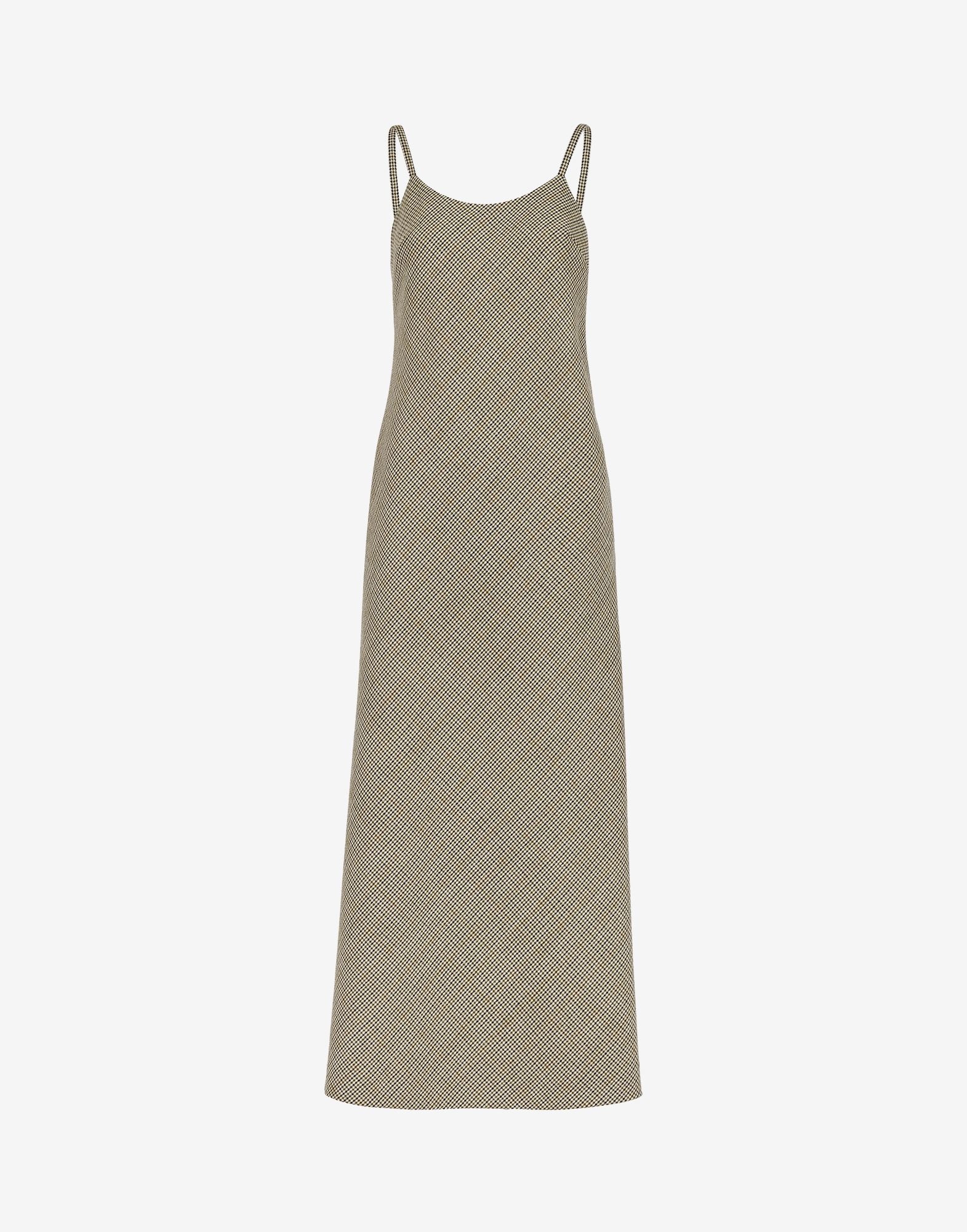Houndstooth maxi dress - 1