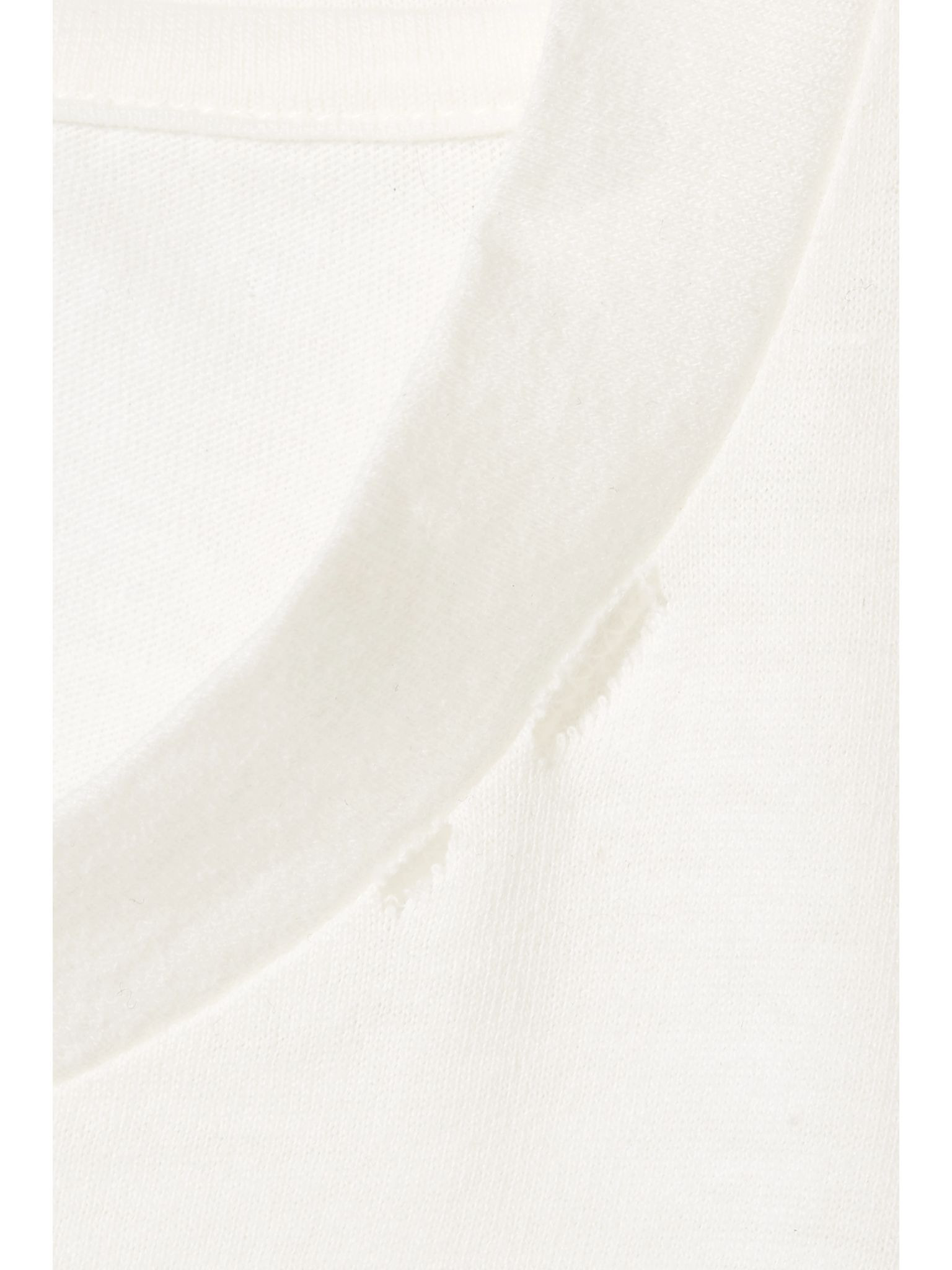 Oversized appliquéd printed cotton-jersey T-shirt White - 5