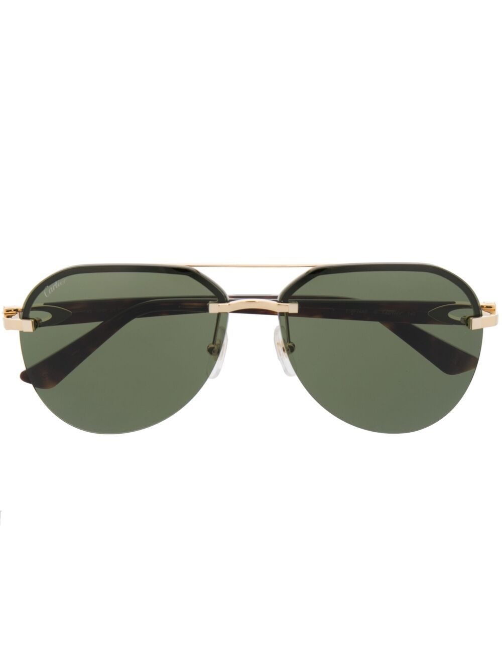 aviator-frame sunglasses - 1