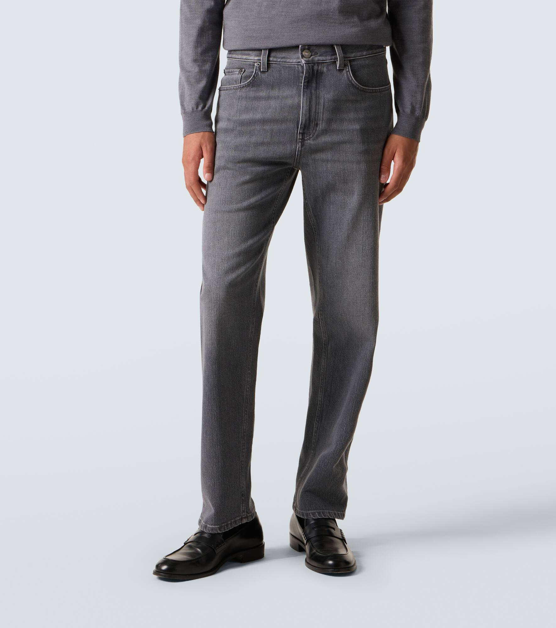 Mid-rise slim jeans - 3