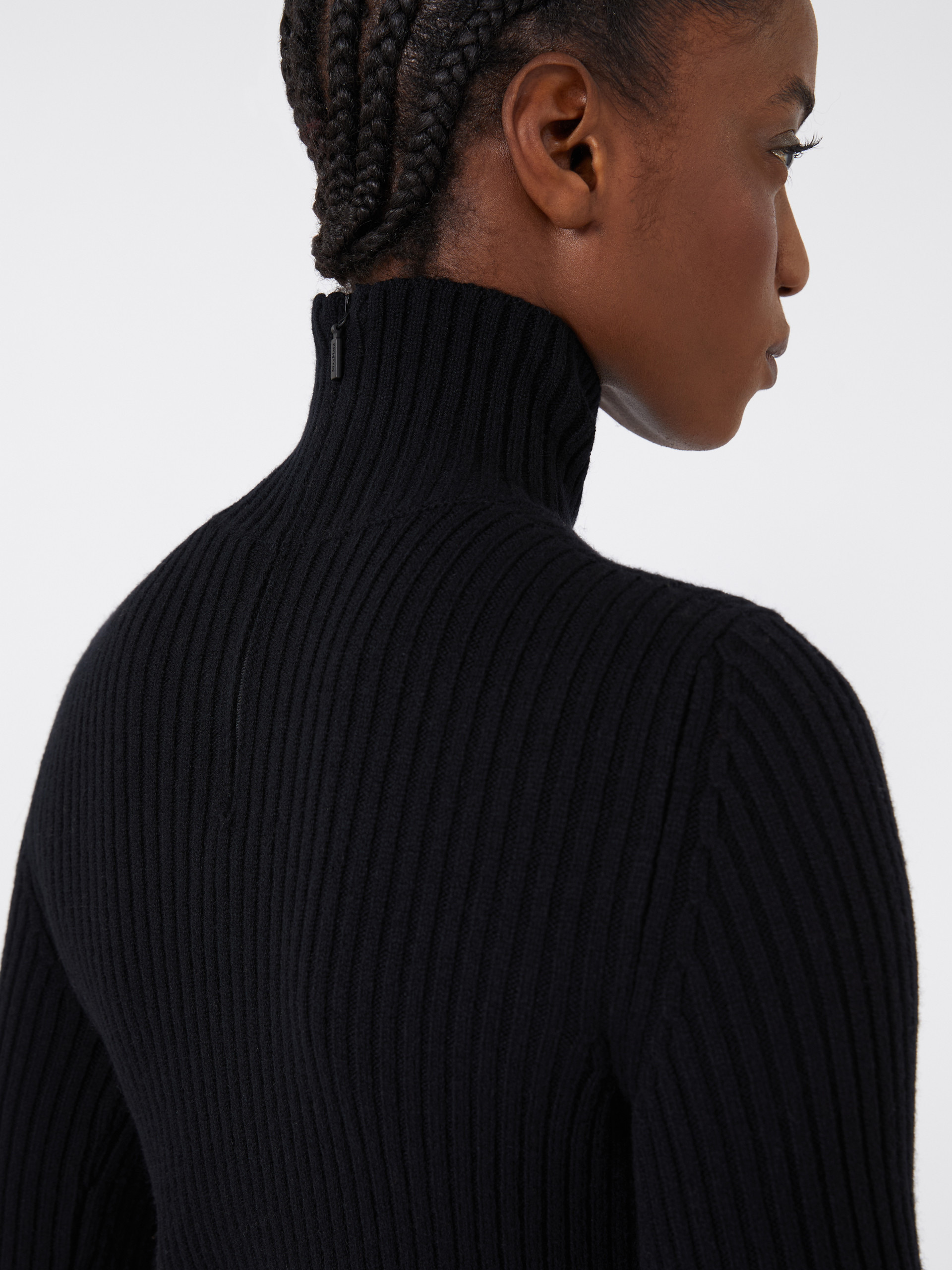 ARAL1234 Wool and cashmere ribbed turtleneck - 5