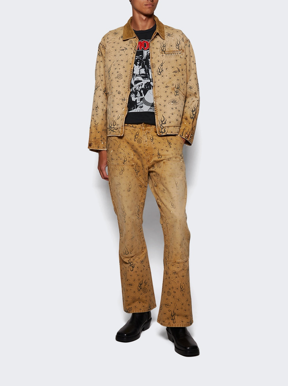 X Dr. Woo Jacket Detroit Jacket Beige - 5