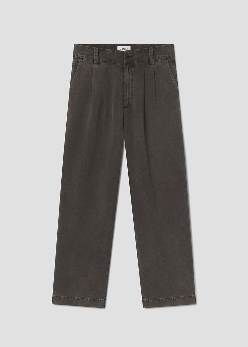 SLATER TROUSER IN GRAVEL - 1