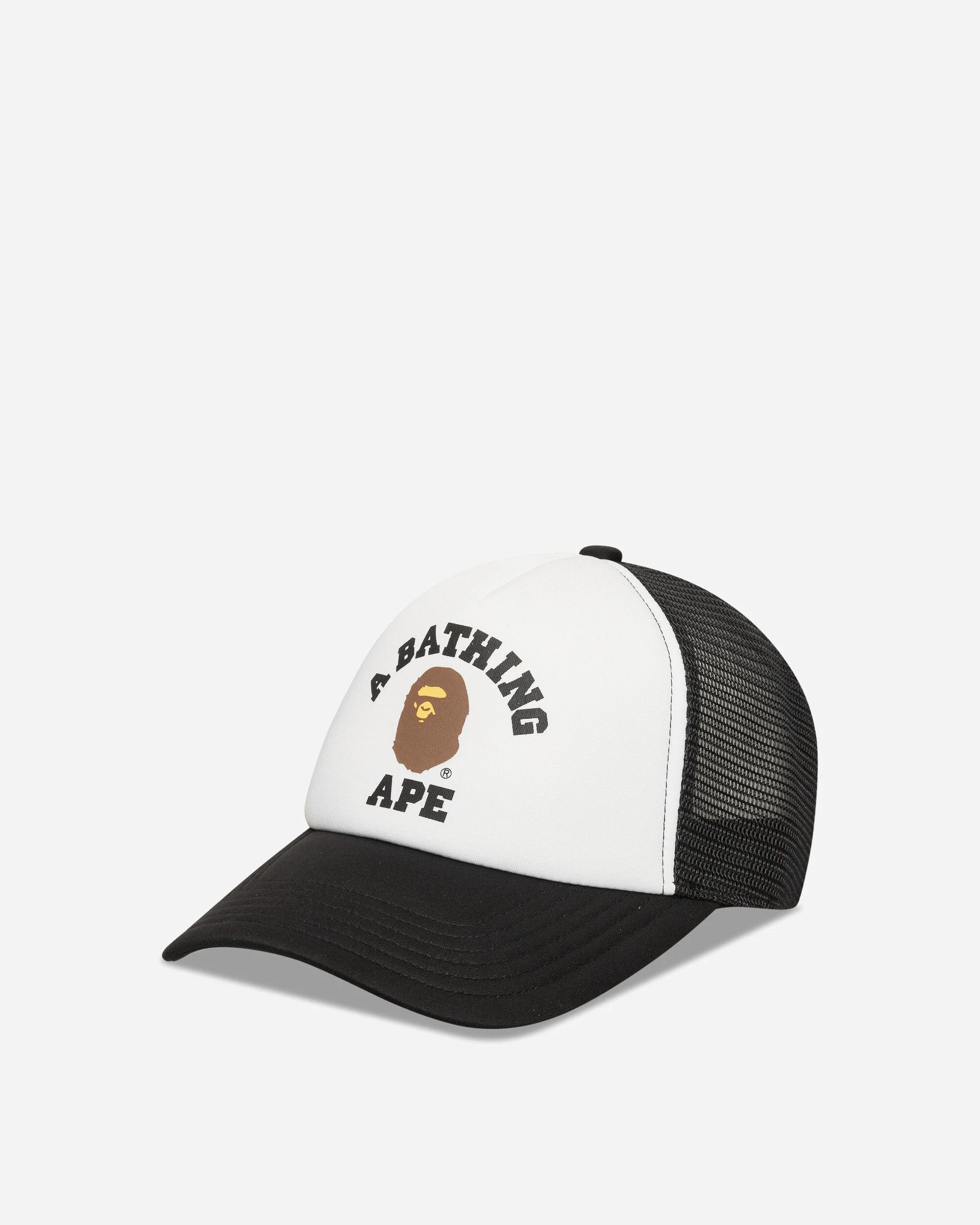 College Mesh Cap Black - 1