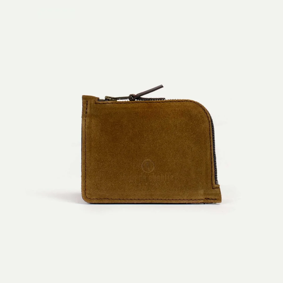 AS ZIPPERED PURSE / M - HAZELNUT BROWN - 1