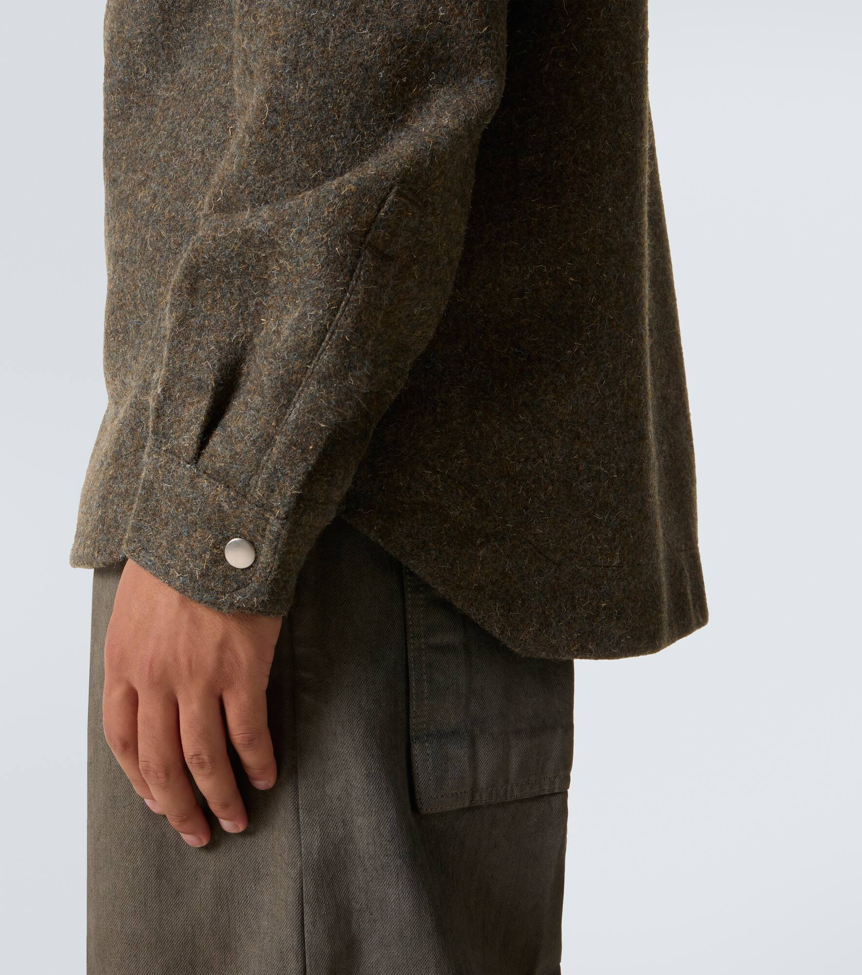 Wool overshirt - 7
