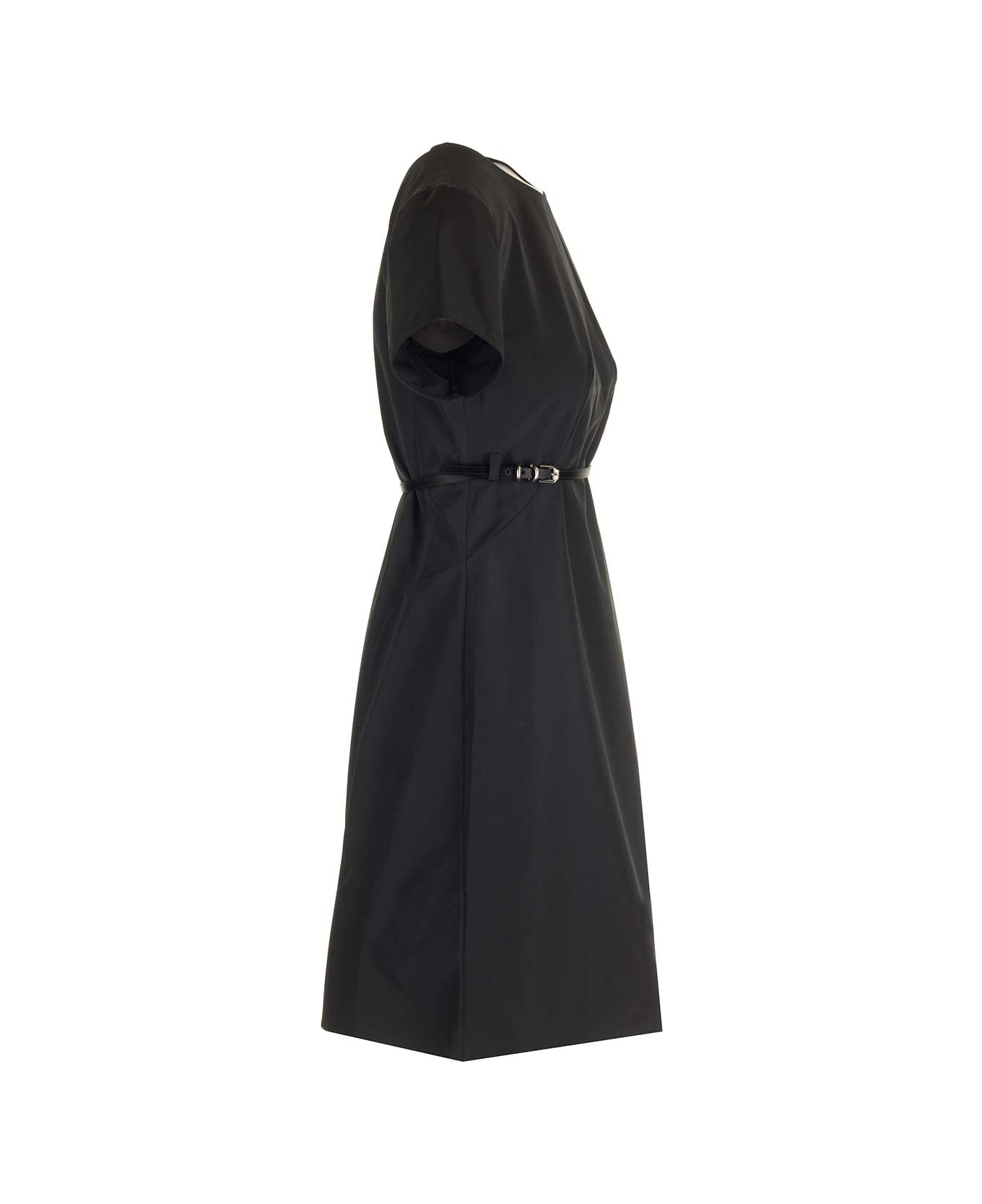 Taffeta Sheath Dress - 3