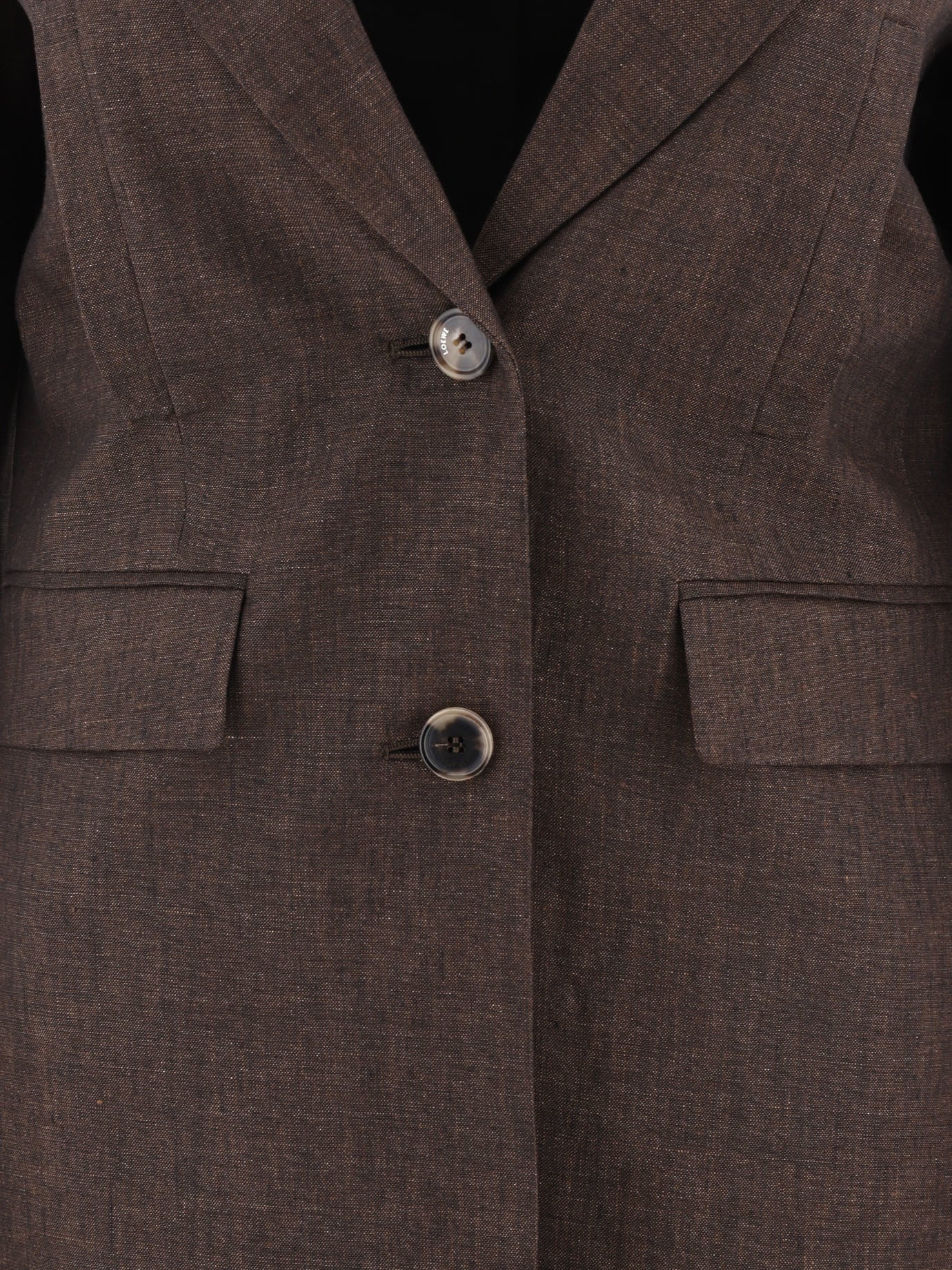 Loewe Linen Blazer - 3