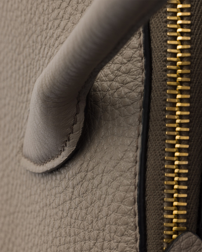 Large leather tote bag 5