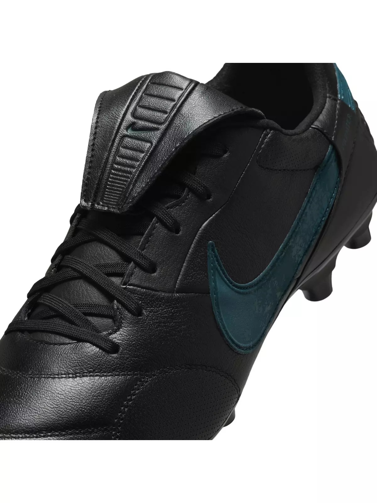 Premier 3 FG Low Top "Black/Deep Jungle" Men's Soccer Cleat - 10